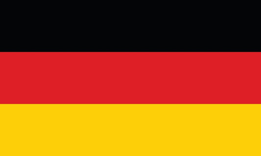 Autocollant drapeau de l'Allemagne 5-60cm Résistant aux intempéries F-FL-DEU