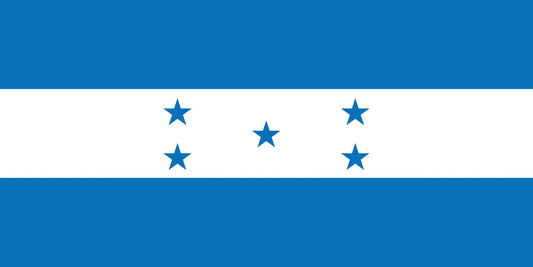 Autocollant drapeau du Honduras 5-60cm Résistant aux intempéries F-FL-HON