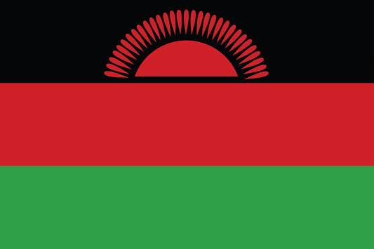 Autocollant drapeau du Malawi 5-60 cm Résistant aux intempéries F-FL-MLW