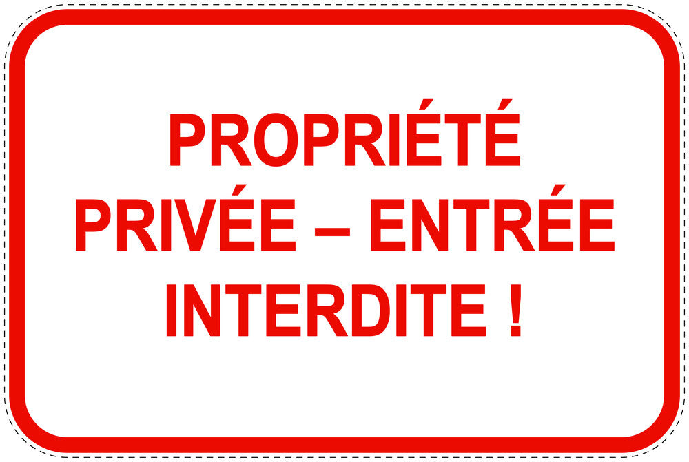 Panneaux d'interdiction de stationnement (stationnement interdit) rouge comme autocollant F-PARKEN-11200-V-14