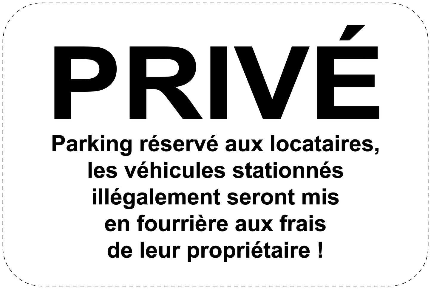 Panneaux d'interdiction de stationnement (stationnement interdit) noir comme autocollant F-PARKEN-11800-V-88