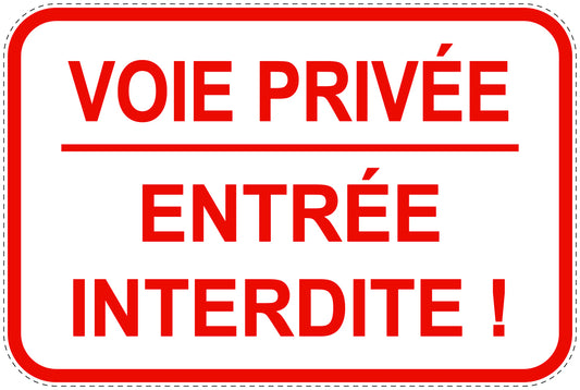 Panneaux d'interdiction de stationnement (stationnement interdit) rouge comme autocollant F-PARKEN-12300-V-14